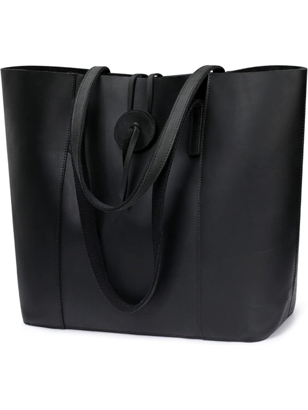 Vintage Genuine Leather Tote Bag for Women | Large Shoulder Purse, Stylish